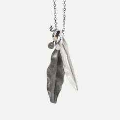 Ole Lynggaard Pendants-Lotus Midnight pendant