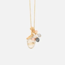 Ole Lynggaard Pendants-Lotus pendant large