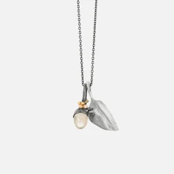 Ole Lynggaard Pendants-Lotus Sprout pendant