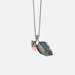 Ole Lynggaard Pendants-Lotus Sprout pendant mini