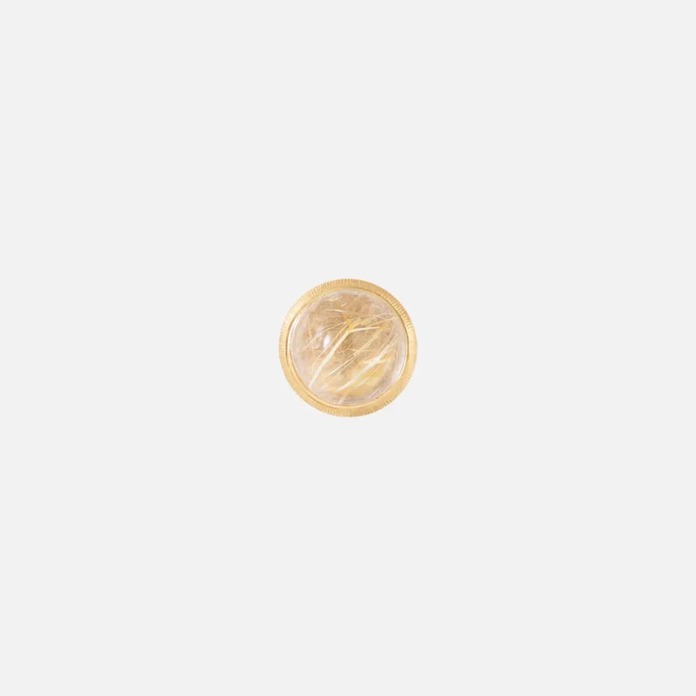Ole Lynggaard Earring Singles-Lotus Stud Earring