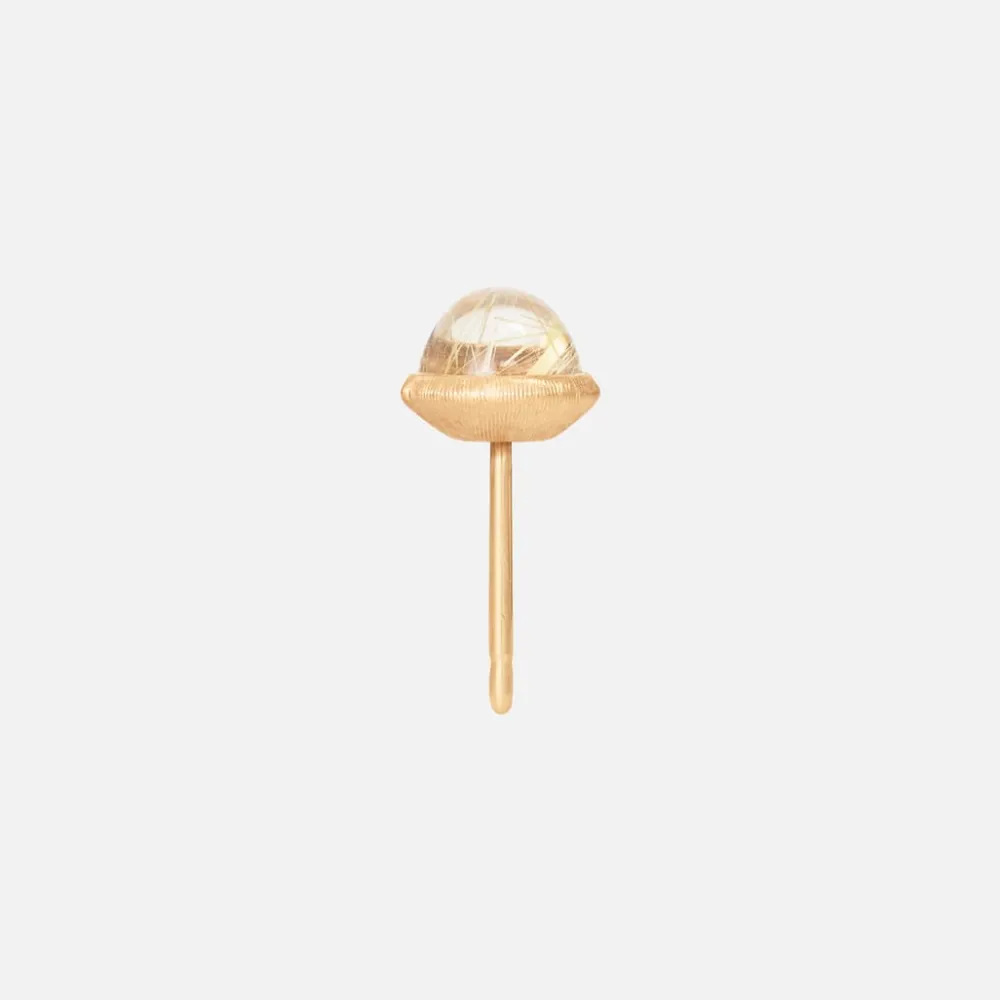 Ole Lynggaard Earring Singles-Lotus Stud Earring