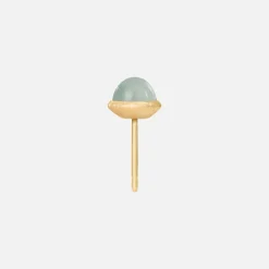 Ole Lynggaard Earring Singles-Lotus Stud Earring