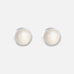 Ole Lynggaard Earring Pairs-Lotus stud earrings