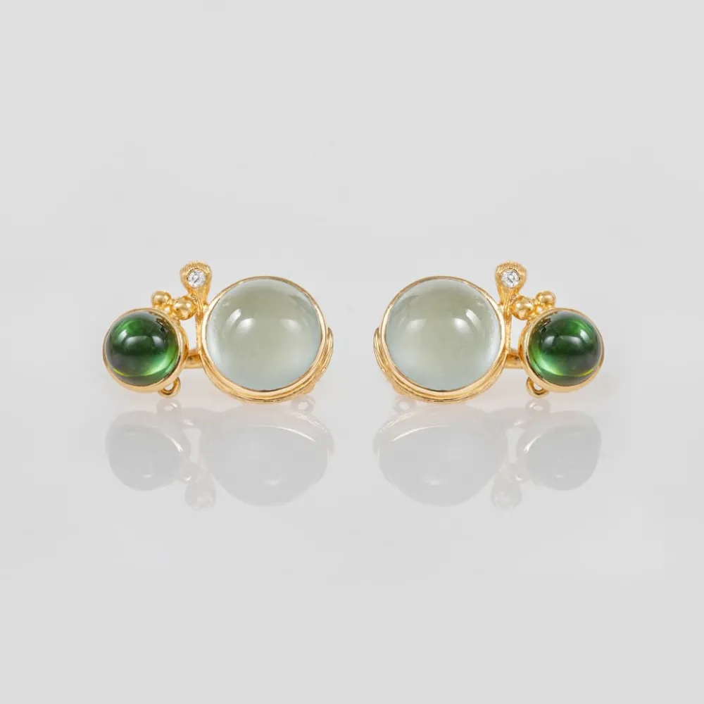 Ole Lynggaard Earring Pairs-Lotus Stud Earrings