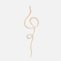 Ole Lynggaard Earring Singles-Love Band earring Twirl