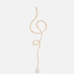 Ole Lynggaard Earring Singles-Love Band earring Twirl