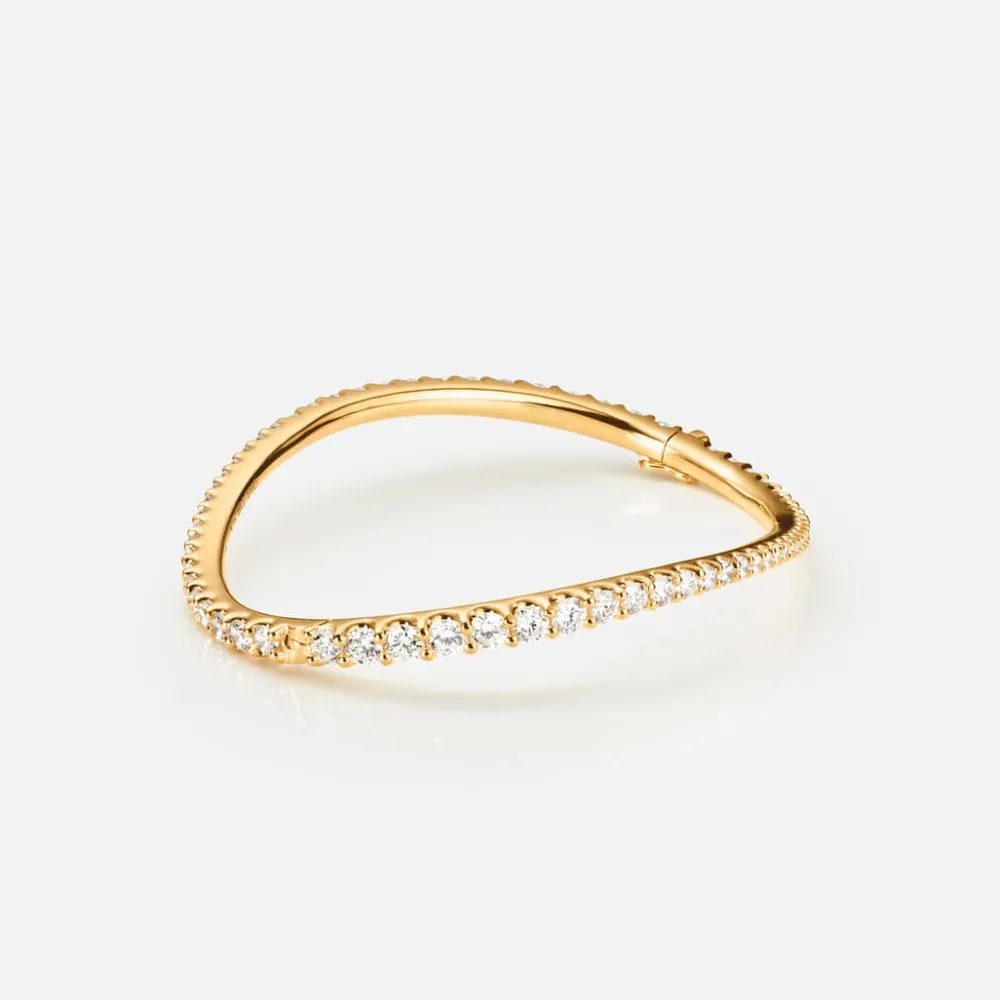 Ole Lynggaard High Jewellery | High Jewellery-Love Bands bangle curved