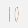 Ole Lynggaard Earring Pairs-Love Bands creols giga