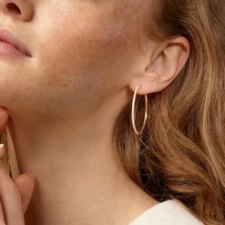 Ole Lynggaard Earring Pairs-Love Bands creols giga