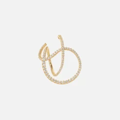 Ole Lynggaard Earring Singles-Love Bands Earring Twisted