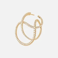 Ole Lynggaard Earring Pairs | High Jewellery-Love Bands Earrings Twisted