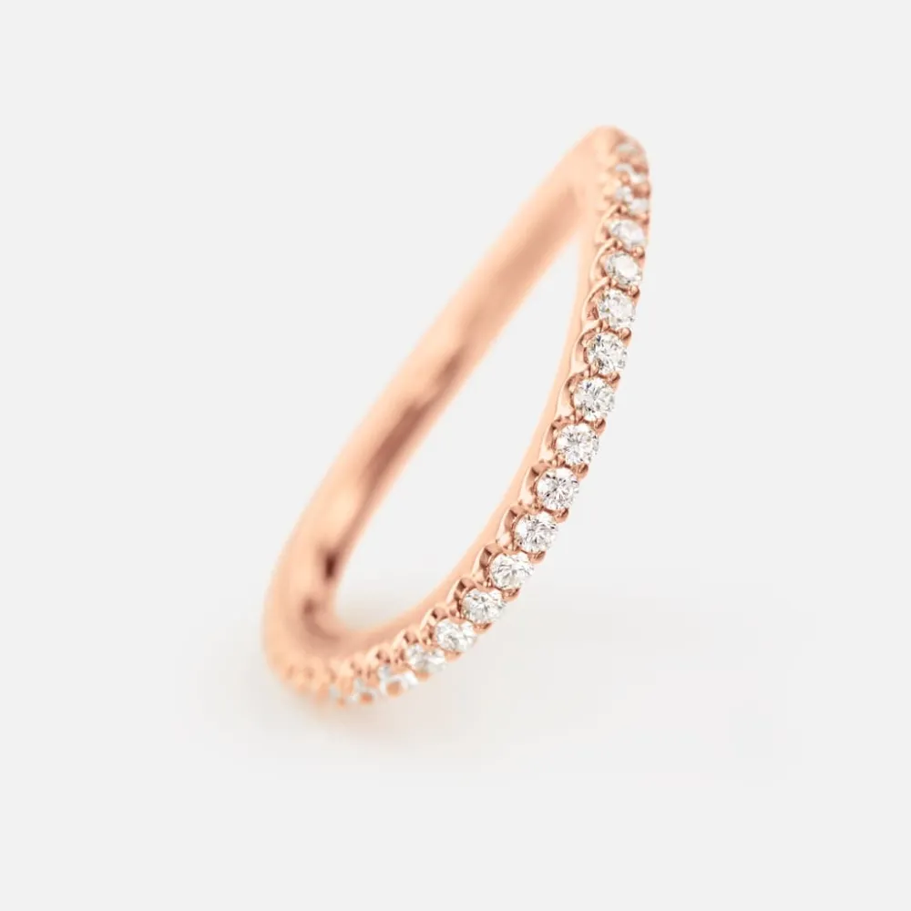 Ole Lynggaard Rings-Love Bands ring curved