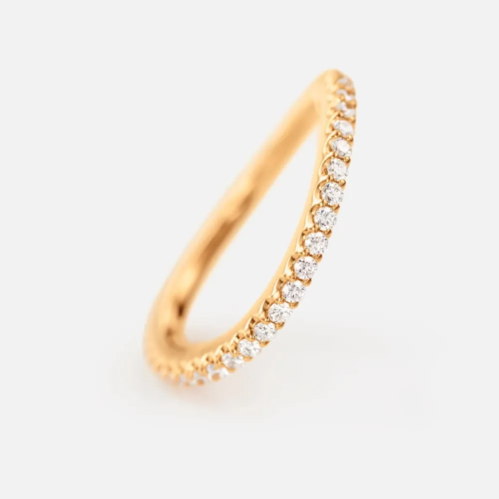 Ole Lynggaard Rings-Love Bands ring curved