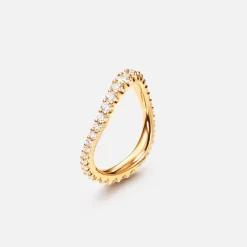 Ole Lynggaard Rings-Love Bands ring curved wide