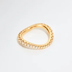 Ole Lynggaard Rings-Love Bands ring curved wide