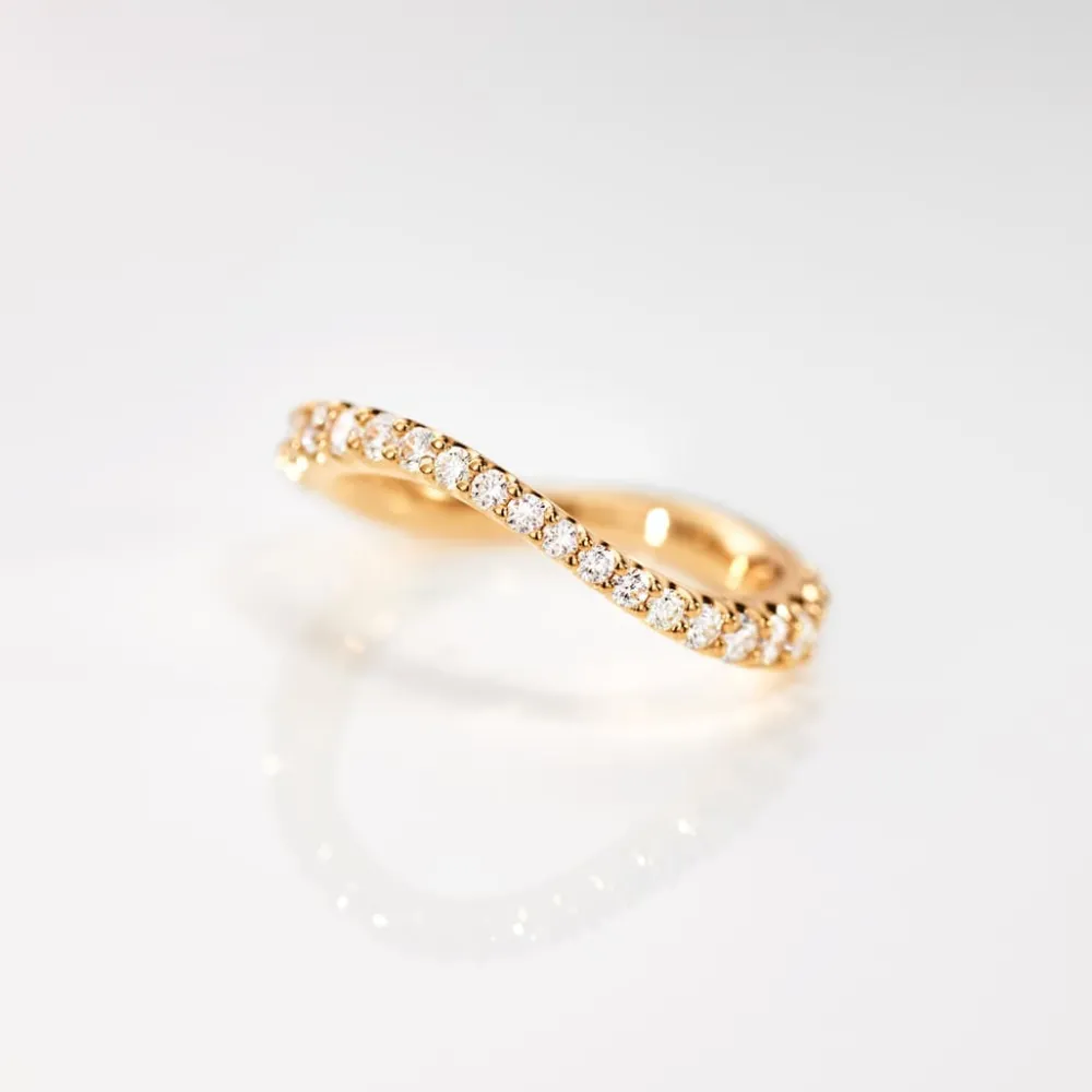 Ole Lynggaard Rings-Love Bands ring curved wide