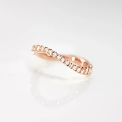 Ole Lynggaard Rings-Love Bands ring curved wide