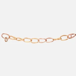 Ole Lynggaard Bracelets-Love bracelet heavy with charm pavé