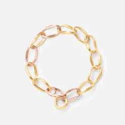 Ole Lynggaard Bracelets-Love bracelet medium with charm