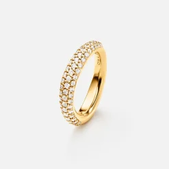 Ole Lynggaard Rings-Love ring 4 pavé