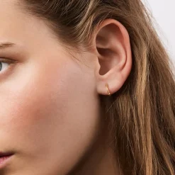 Ole Lynggaard Earring Pairs-Nature creoles small