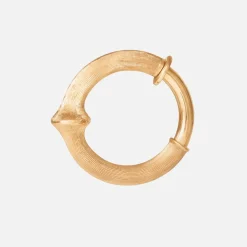 Ole Lynggaard Earring Pairs-Nature creoles small