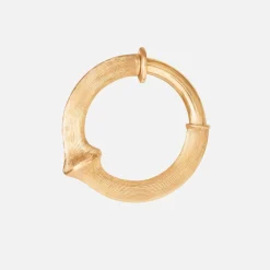 Ole Lynggaard Earring Pairs-Nature creoles small