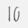 Ole Lynggaard Earring Pairs-Nature creols medium