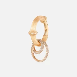 Ole Lynggaard Earring Pendants And Drops | Pendants-Nature earring pendant small pavé