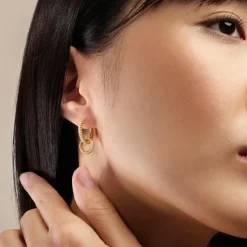 Ole Lynggaard Earring Pendants And Drops | Pendants-Nature earring pendant small pavé