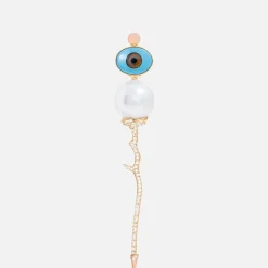 Ole Lynggaard Brooches-NATURE EVIL EYE BROOCH