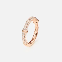 Ole Lynggaard Rings-Nature ring IV pavé