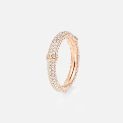 Ole Lynggaard Rings-Nature ring IV pavé