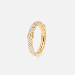 Ole Lynggaard Rings-Nature ring IV pavé