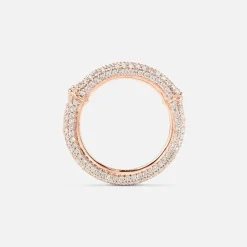 Ole Lynggaard Rings-Nature ring IV pavé