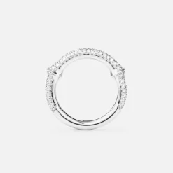 Ole Lynggaard Rings-Nature ring IV pavé