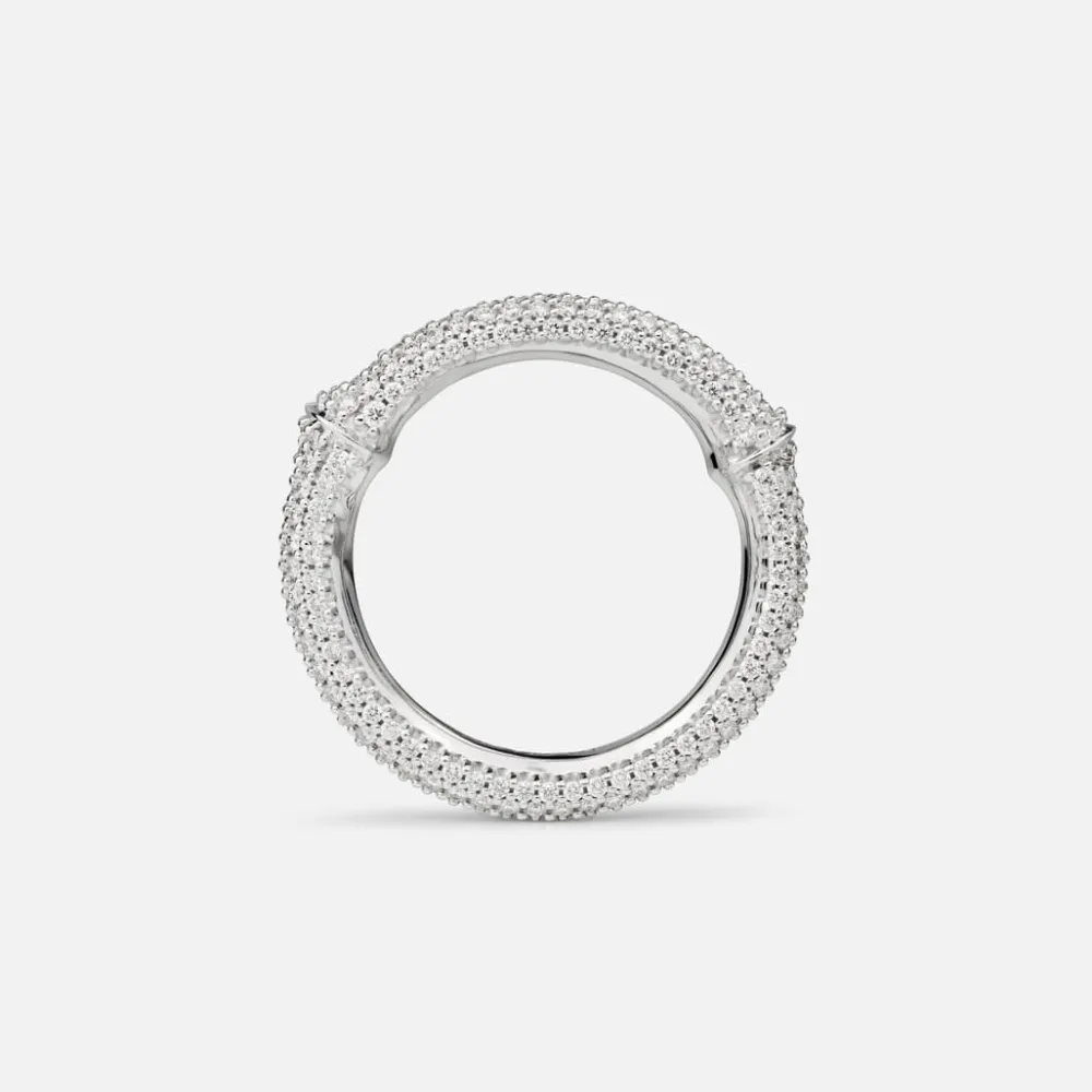 Ole Lynggaard Rings-Nature ring IV pavé