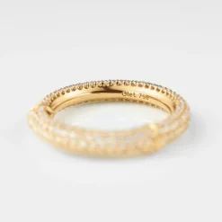 Ole Lynggaard Rings-Nature ring IV pavé