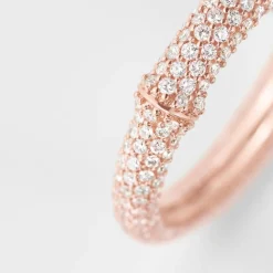 Ole Lynggaard Rings-Nature ring IV pavé