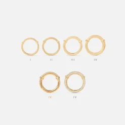 Ole Lynggaard Rings-Nature ring IV Pavé