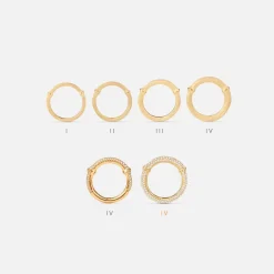 Ole Lynggaard Rings-Nature ring IV pavé