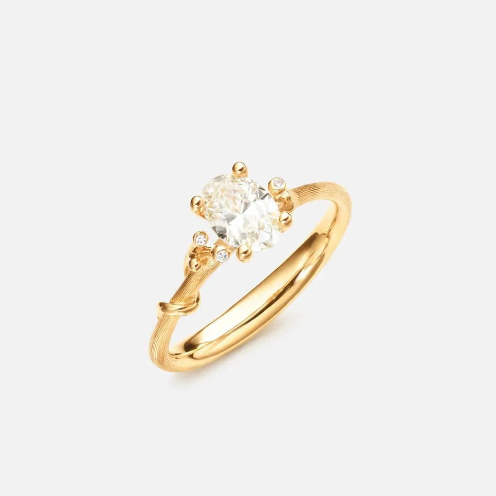 Ole Lynggaard Rings-Nature Solitaire ring