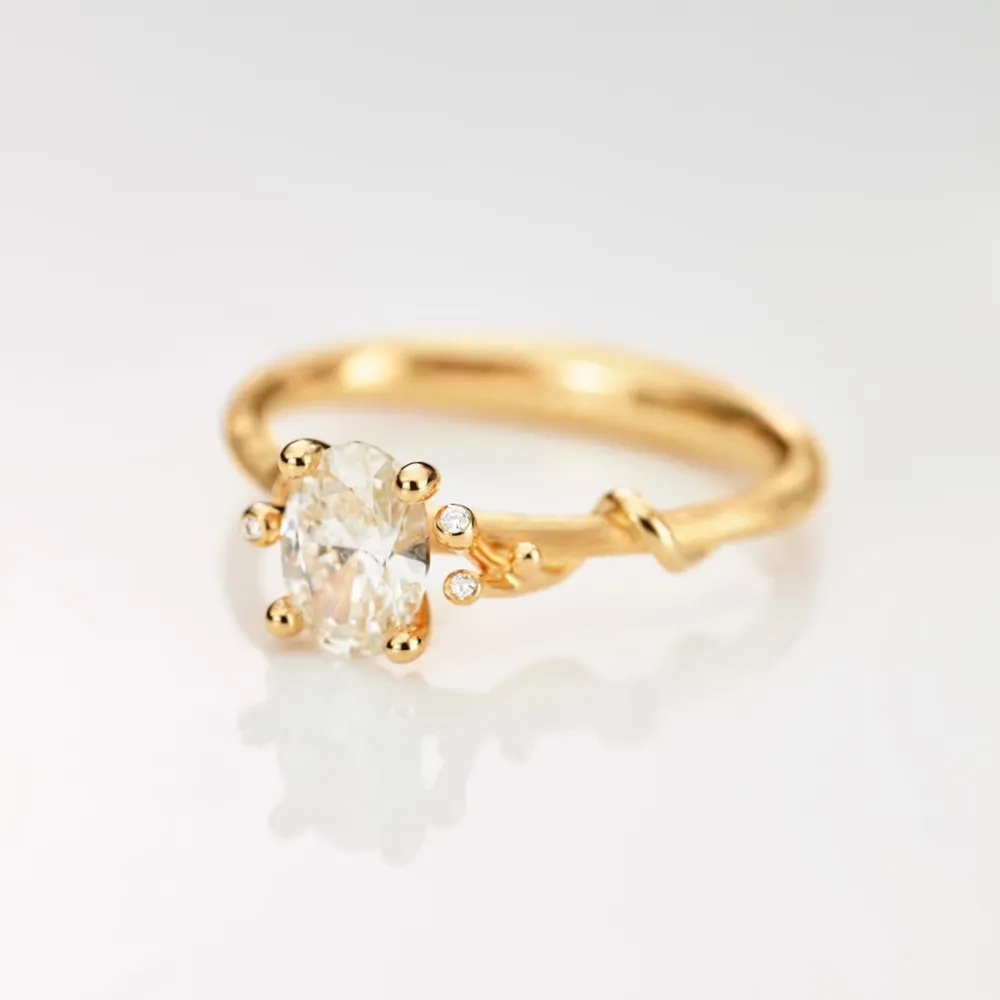 Ole Lynggaard Rings-Nature Solitaire ring