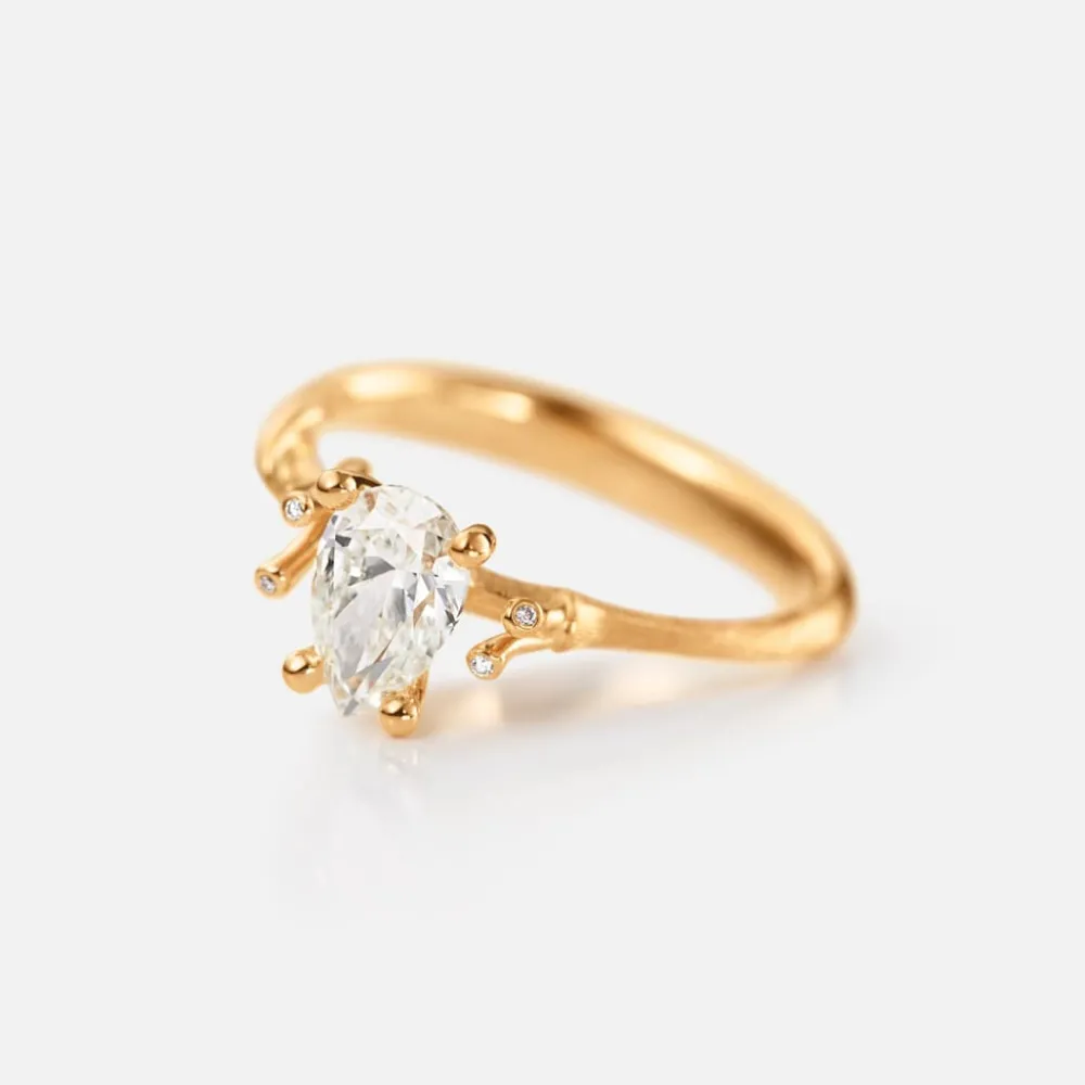 Ole Lynggaard Rings-Nature Solitaire ring