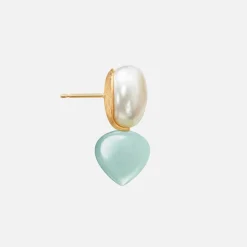 Ole Lynggaard Earring Pairs-Shell stud earrings
