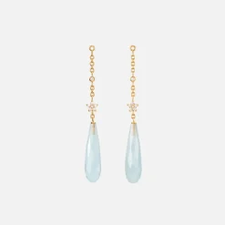 Ole Lynggaard Earring Pendants And Drops-Shooting Stars earring pendants