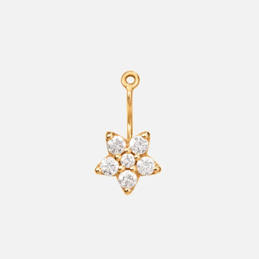 Ole Lynggaard Earring Pendants And Drops-Shooting Stars earring pendant
