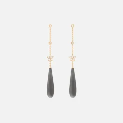 Ole Lynggaard Earring Pendants And Drops-Shooting Stars earring pendants