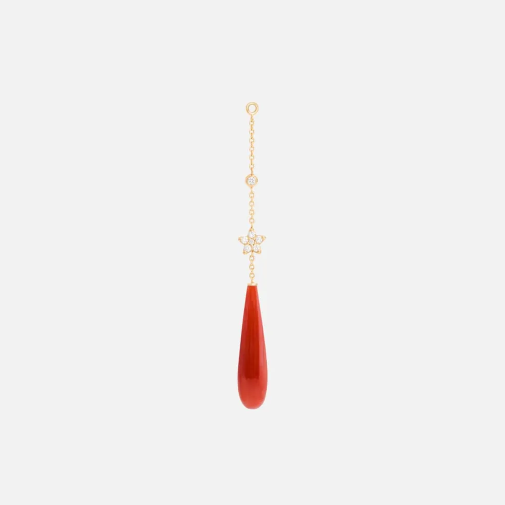 Ole Lynggaard Earring Pendants And Drops-Shooting Stars earring pendant